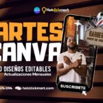 Diseños Editables para Barberias en Canva